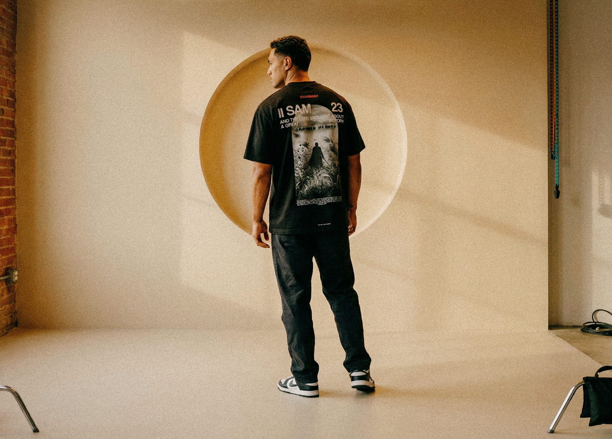 THE STAND HEAVY TEE IN BLACK (COMING SOON)