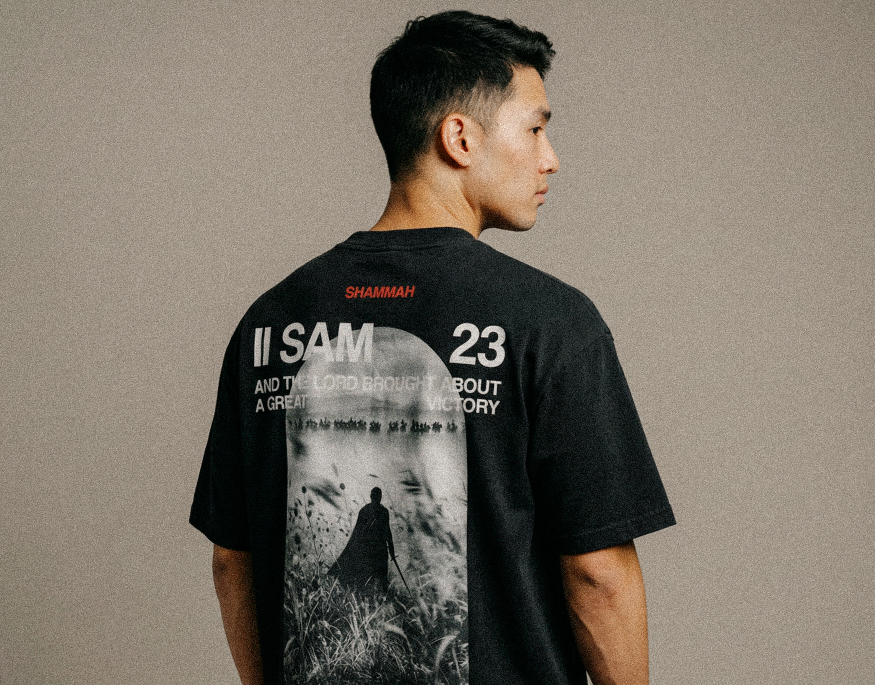 THE STAND HEAVY TEE IN BLACK (COMING SOON)